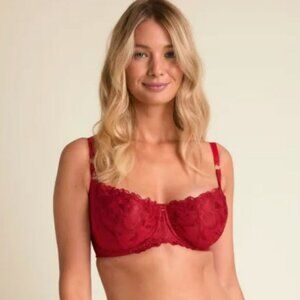 Bravissimo Loretta Bra - Red - 34H - NWT